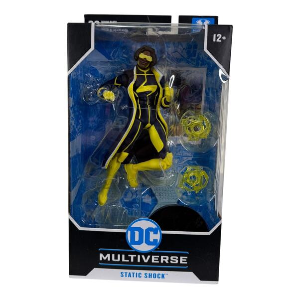 McFarlane DC Multiverse New 52 Static Shock 7” Action Figure Brand New - Picture 1 of 7